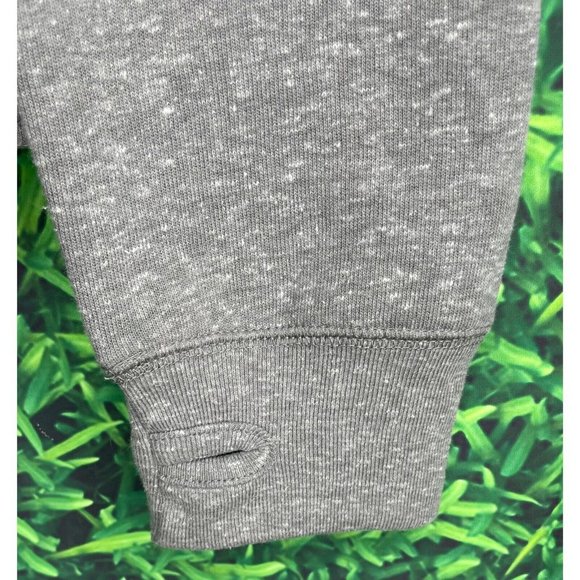 Clemson Tigers CU Sweatshirt Women’s XL Crop Gray Sweatshirt Fleece Lined - Picture 3 of 4